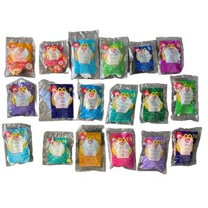2000 McDONALDS TY TEENIE BEANIE BABIES COMPLETE SET 1-18 NEW In Package Vintage